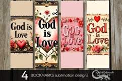 Motivating inscriptions | flowers bookmarks sublimation P2 Product Image 1