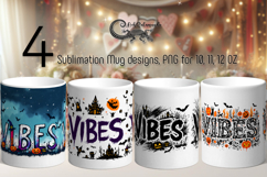 Funny Halloween | 4 Cute Sublimation Mug designs PLUS2 Product Image 1