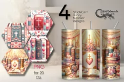 Hole Bible | Christian Faith Skinny tumbler sublimation PL2 Product Image 1