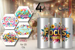 Motivating inscriptions 4| Skinny tumbler sublimation PL2 Product Image 1