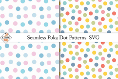 Seamless Polka Dot Patterns SVG Product Image 1