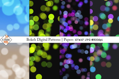 Bokeh Digital Patterns | Papers Product Image 1