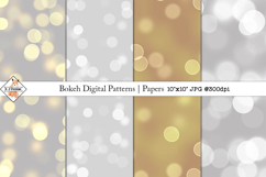 Bokeh Digital patterns | Papers Product Image 1