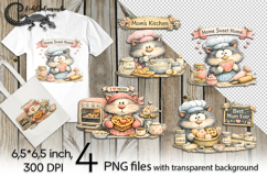 mothers Day Cat | 4 love PNG Sublimation designs P Product Image 1