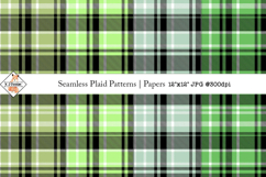 Seamless Plaid Patterns | Digital Papers Product Image 1