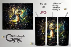 Baby dragon | Kids New year Sublimation tumbler design PLUS3 Product Image 1