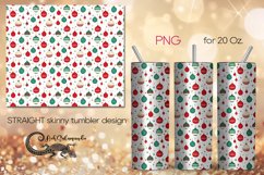Christmas pattern | Christmas Sublimation Tumbler Design PL3 Product Image 1