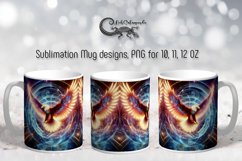 Mystic eagle | fantasy Mug Sublimation design PLUS3 Product Image 1