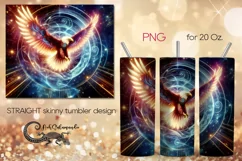 Mystic Eagle | Fantasy Straight Skinny Tumbler design PLUS3 Product Image 1