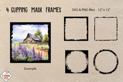 Clipping Masks SVG Bundle | Overlay Designs Product Image 1