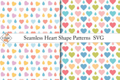 Seamless Heart Patterns SVG Product Image 1