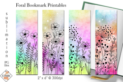 Floral Bookmark Designs | Printables Product Image 1