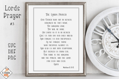 Lords Prayer SVG | Bible Verses Product Image 1