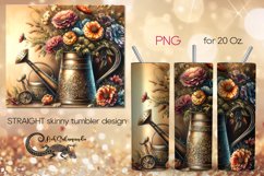Garden composition | skinny tumbler Sublimation design PLUS4 Product Image 1