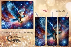 Mystic Eagle | Fantasy Straight Skinny Tumbler design PLUS4 Product Image 1
