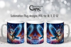 Mystic eagle | fantasy Mug Sublimation design PLUS4 Product Image 1