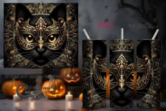 Cats in the mask | skinny tumbler Sublimation design PLUS4 Product Image 1