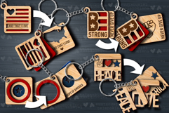 Patriotic set | 4th July decoration Product Image 7