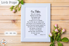 Lords Prayer SVG | Bible Verses Product Image 1