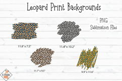 Leopard Print Jagged Backgrounds Product Image 1