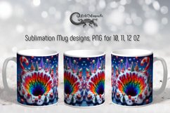 3d Christmas landscape | Mug sublimation design PLUS5 Product Image 1