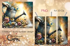 Garden composition | skinny tumbler Sublimation design PLUS5 Product Image 1