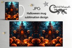 Bright Halloween | Hand drawn Sublimation Mug design, PLUS5 Product Image 1