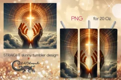 Faith | Christian Skinny tumbler sublimation design PLUS5 Product Image 1