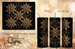 Embroidery | quadro skinny tumbler Sublimation design PLUS5 Product Image 1