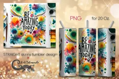 Inspirational Inscription | Skinny tumbler designs PLUS5 Product Image 1
