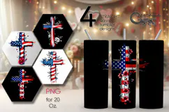 Patriotic USA | american flag Skinny Tumbler Designs PL Product Image 1