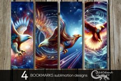 Fantasy eagle | mystic bookmarks sublimation design PLUS Product Image 1