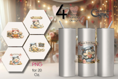 Mom's cat | 4 Mother's day Skinny tumbler sublimation PL Product Image 1
