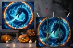 Chinese dragon | Skinny tumbler sublimation design PLUS6 Product Image 1