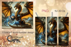 Chinese dragon | mystic Skinny tumbler sublimation design P6 Product Image 1
