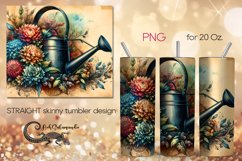 Garden composition | skinny tumbler Sublimation design PLUS6 Product Image 1