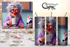 3D cartoon style | skinny tumbler Sublimation design PLUS6 Product Image 1