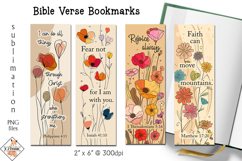 Bible Verse Bookmark Designs | Sublimation Product Image 1