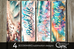 Beach life | bookmarks sublimation design PLUS Product Image 1