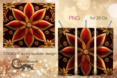 Embroidery | quadro skinny tumbler Sublimation design PLUS7 Product Image 1