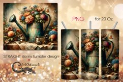 Garden composition | skinny tumbler Sublimation design PLUS7 Product Image 1