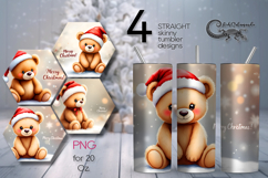 Christmas toys | 4 retro xmas Sublimation Tumbler designs Product Image 1