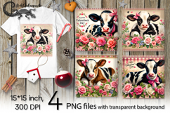 Valentine farmhause | 4 PNG Sublimation designs P Product Image 1