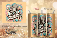 Inspirational Inscription | Skinny tumbler designs PLUS Product Image 1