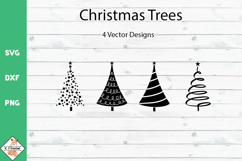 Christmas Trees SVG Product Image 1