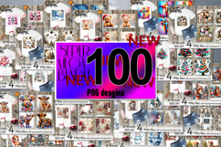 SUPER MEGA BUNDLE 2025 | 100 bookmarks sublimation designs Product Image 1