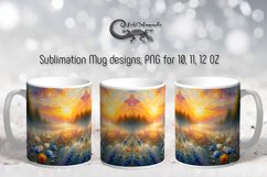 Impressionism landscape | summer Mug Sublimation design PL8 Product Image 1
