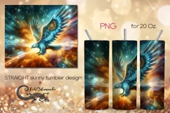 Mystic Eagle | Fantasy Straight Skinny Tumbler design PLUS8 Product Image 1