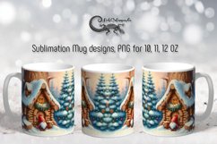 Christmas gnome | Xmas Mug sublimation design PLUS7 Product Image 1