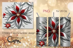 Embroidery | quadro skinny tumbler Sublimation design PLUS8 Product Image 1